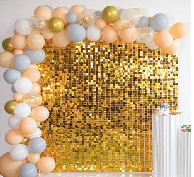 Shimmer Panel Gold-Silver-Rose Gold