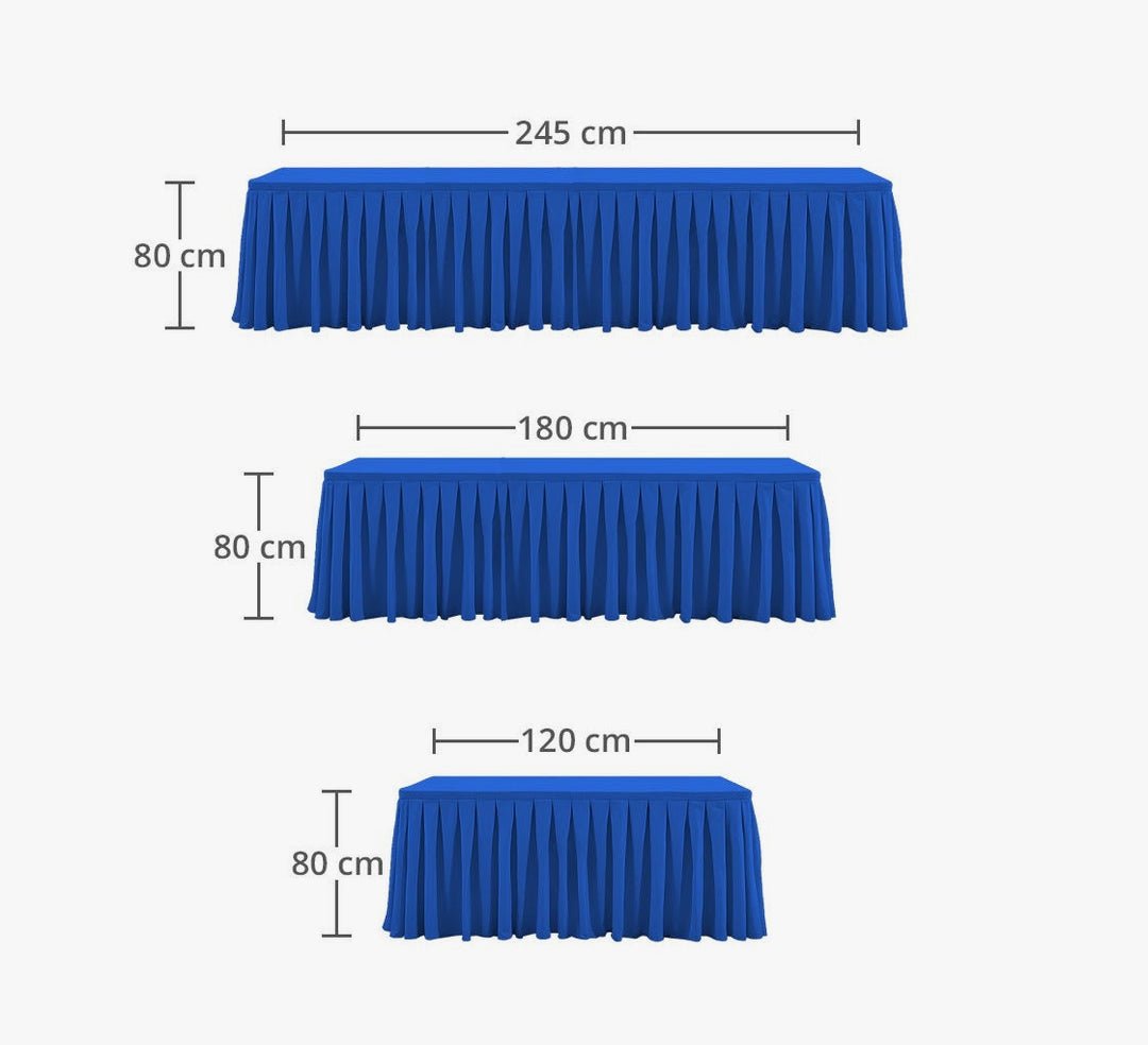 Pleated Table Covers