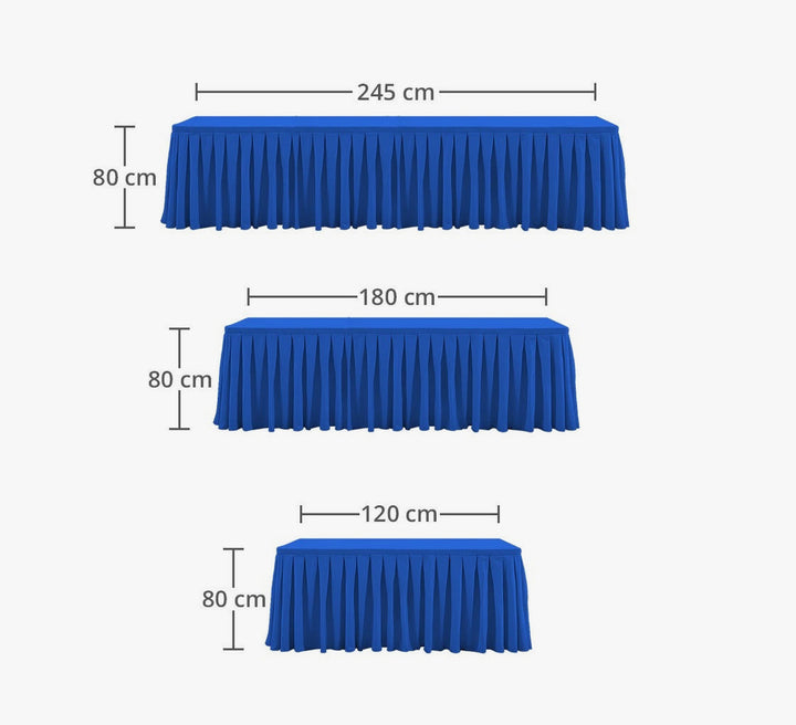 Pleated Table Covers