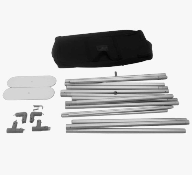 Straight Fabric Media Wall