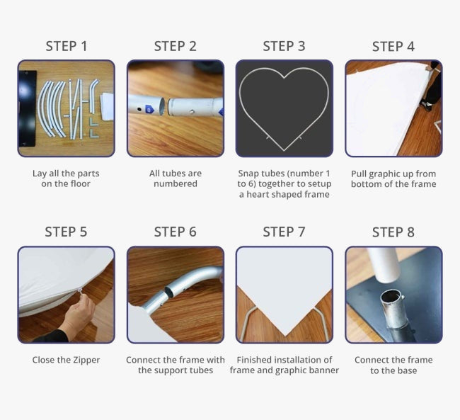 Heart Shaped Media Wall