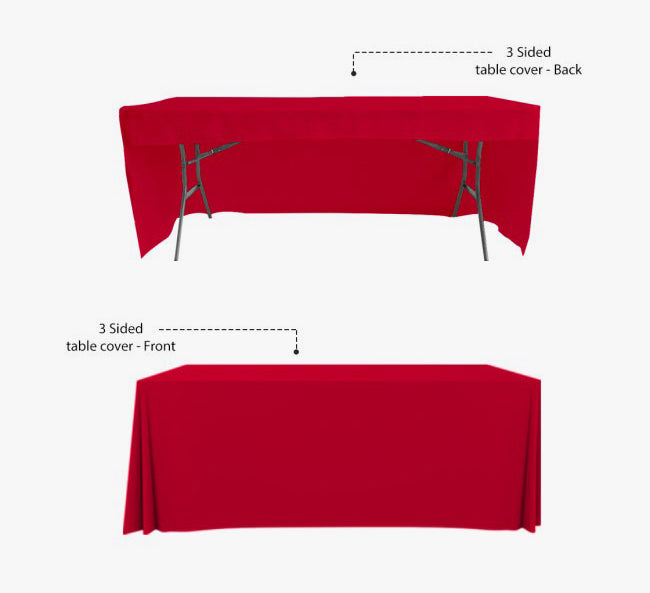 Blank Full Color Table Covers & Throws