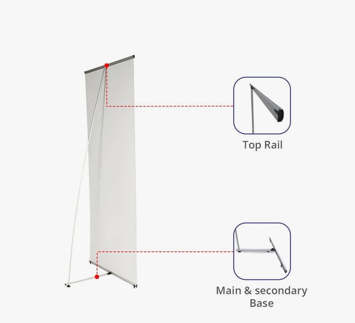 LT Banner Stands 760 mm x 1830 mm