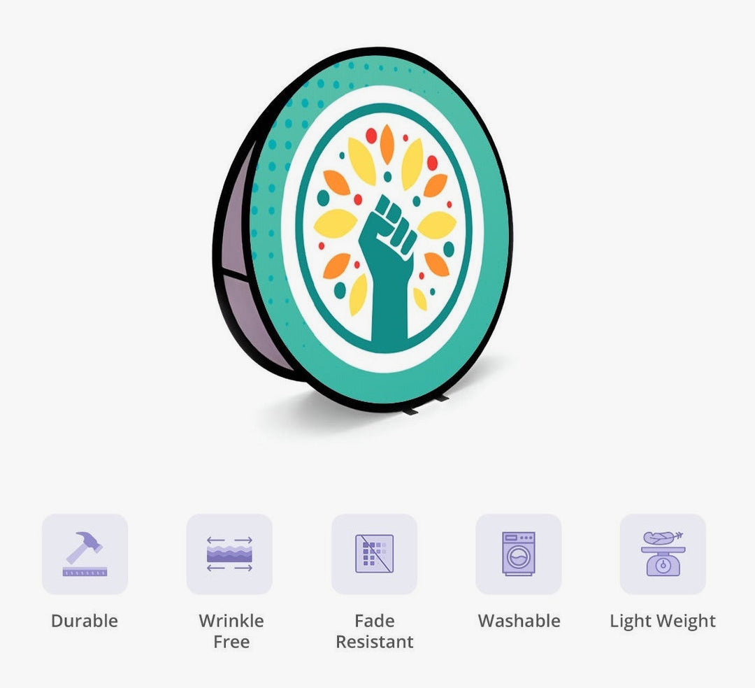 Circle Pop Up Banners