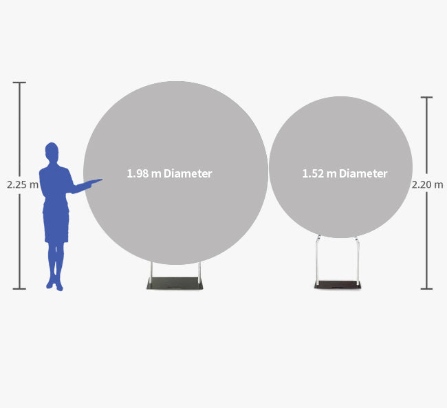 Round Shaped Media Wall