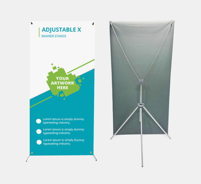 Adjustable X Banner Stands