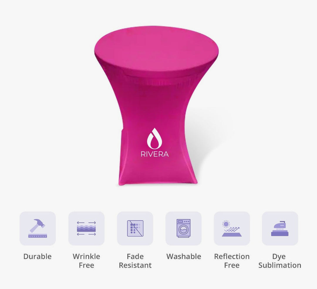 Round Stretch Table Covers