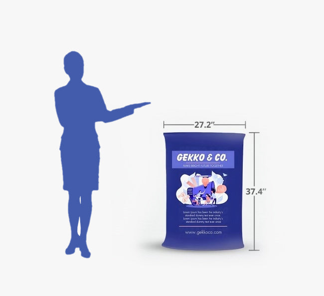 Spring Up Display Counter with Led Lights