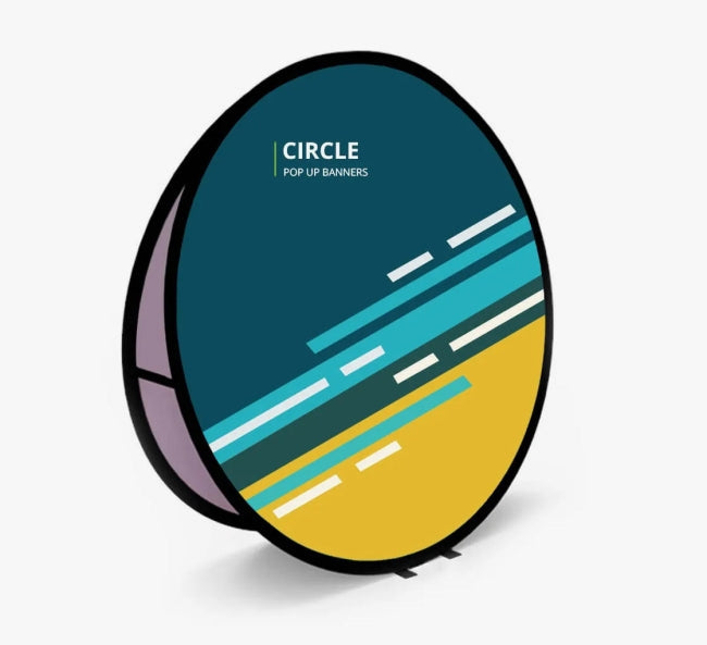 Circle Pop Up Banners