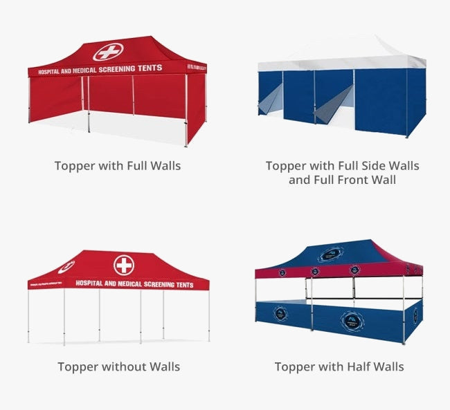Custom Pop Up Gazebos 6M x 3M