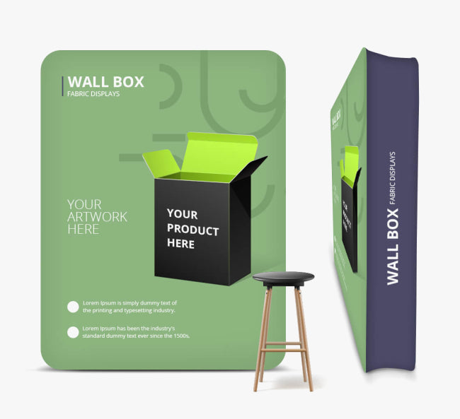 Wall Box Fabric Displays