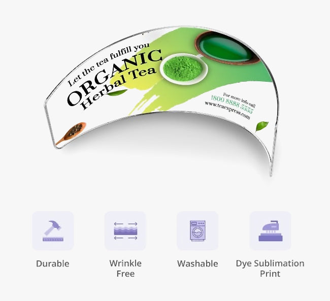 3 m Exhibit Media Wall H1