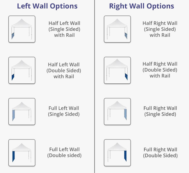 Custom Canopy Tents 4 m x 4 m