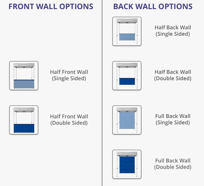 Custom Pop Up Gazebos 2M x 2M