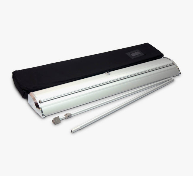 Deluxe Wide Base Single-screen Roll Up Banner Stands