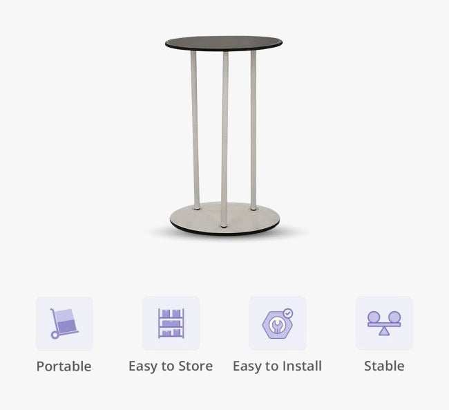 Fabric Pop Up Booth Oval