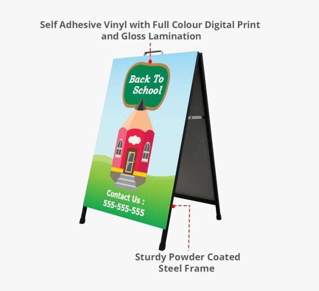 Steel A Frame Sign