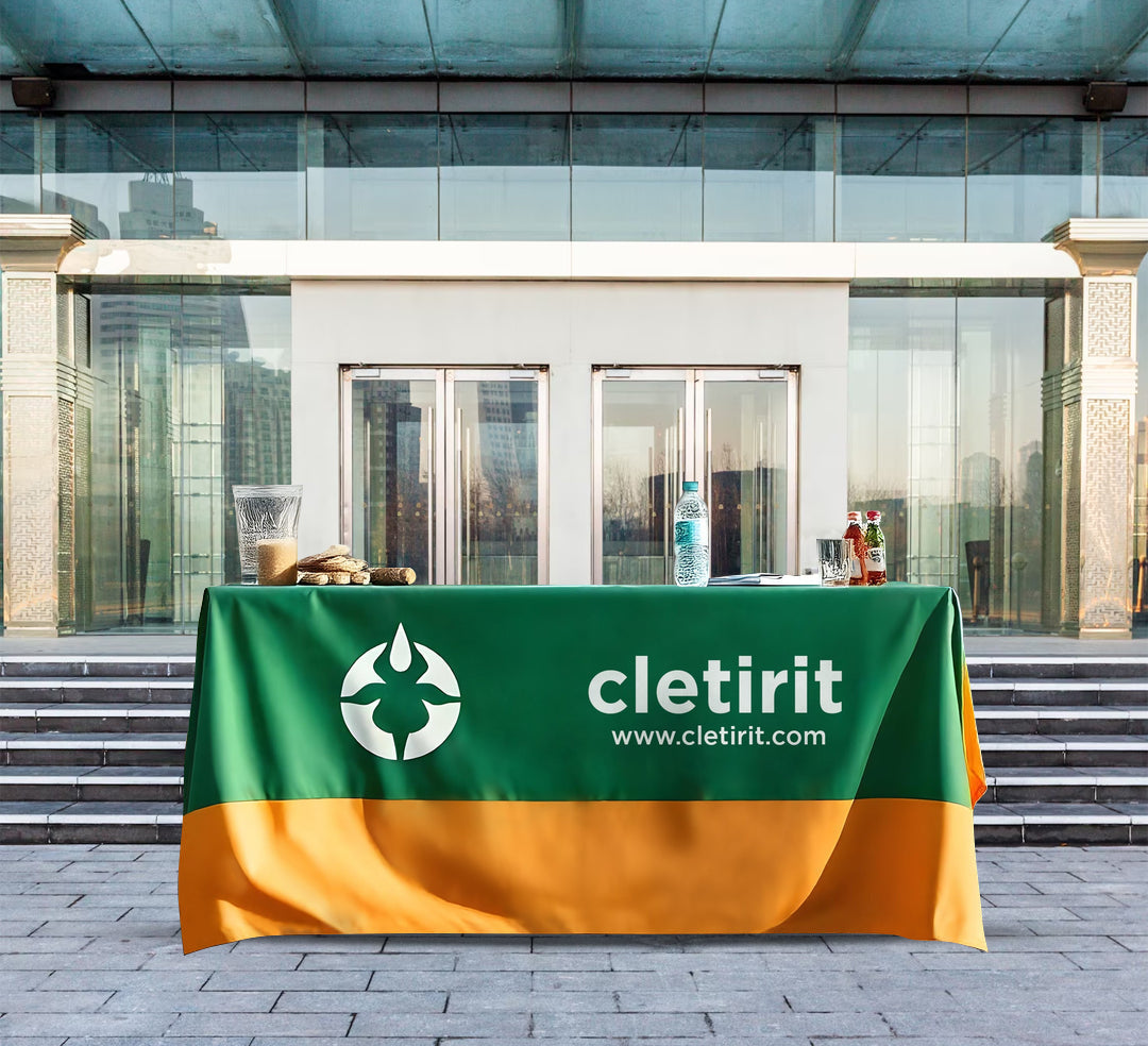 Custom Premium Table Covers & Throws - 4 Sided