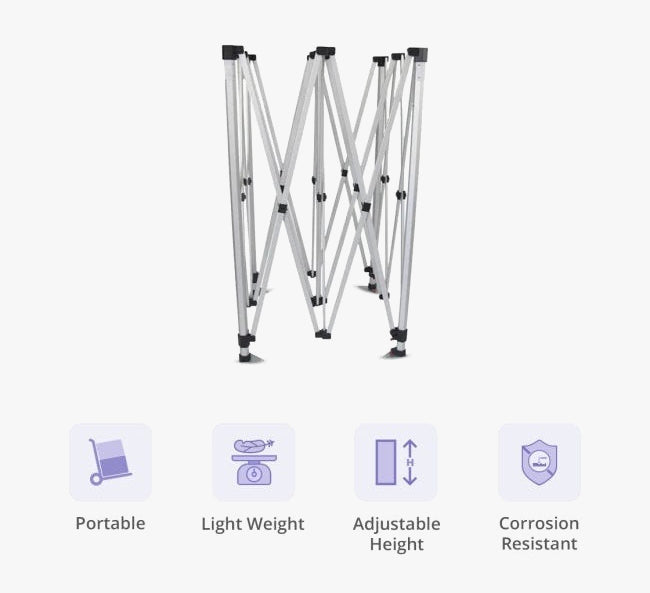 Custom Pop Up Gazebos 6M x 3M