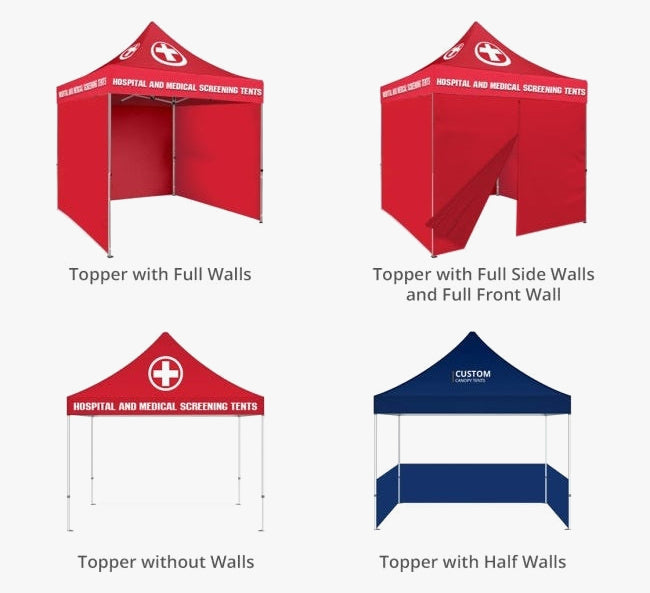 Custom Pop Up Gazebos 3M x 3M