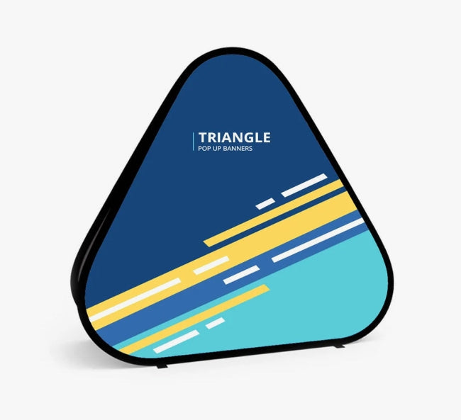 Triangle Pop Up Banners