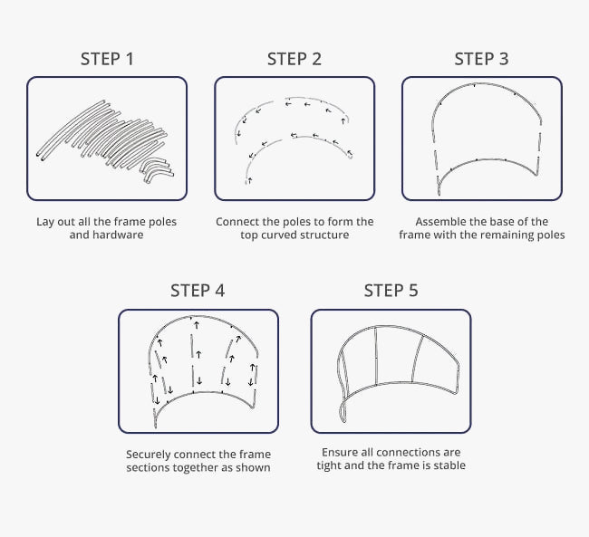 3 m Exhibit Media Wall H1