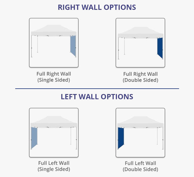Custom Pop Up Gazebos 4.5M x 3M