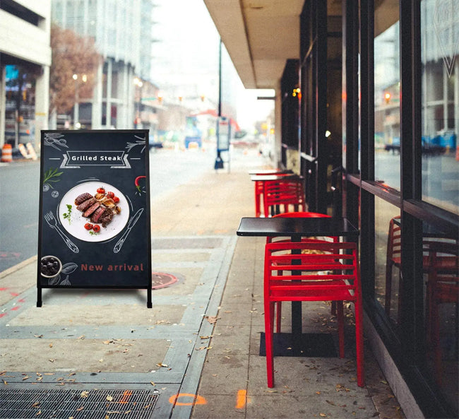 Insertable A Frame Sandwich Board