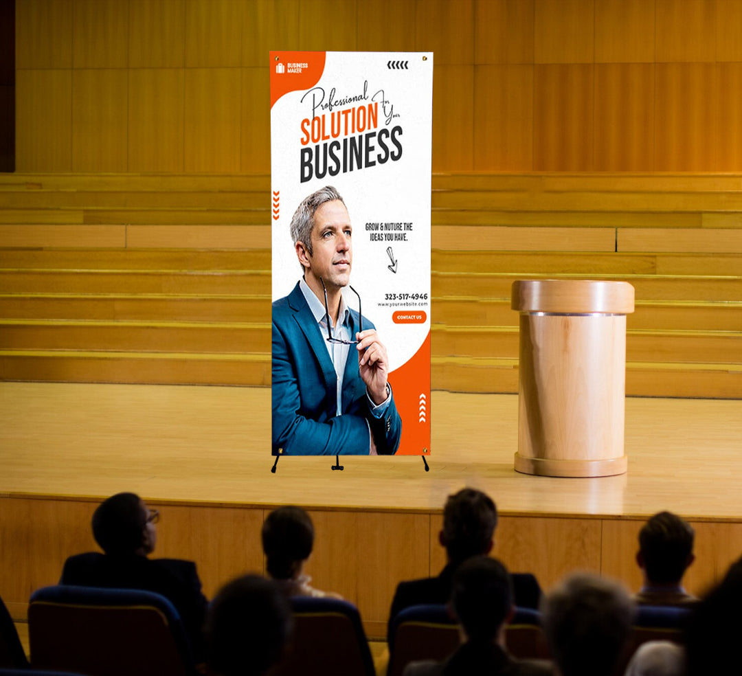 Korean Style X Banner Stands