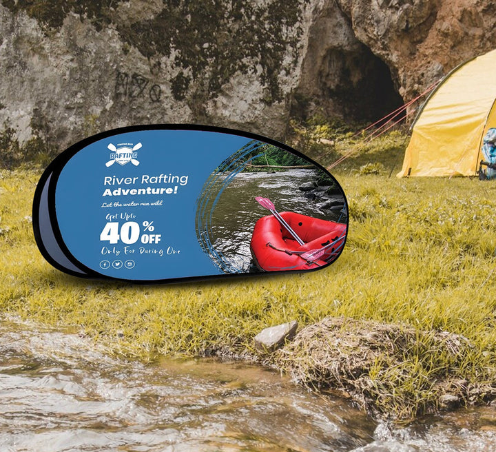 Horizontal Pop Up Banners