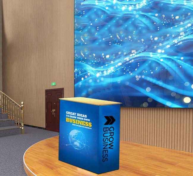 Fabric Pop Up Counter Display