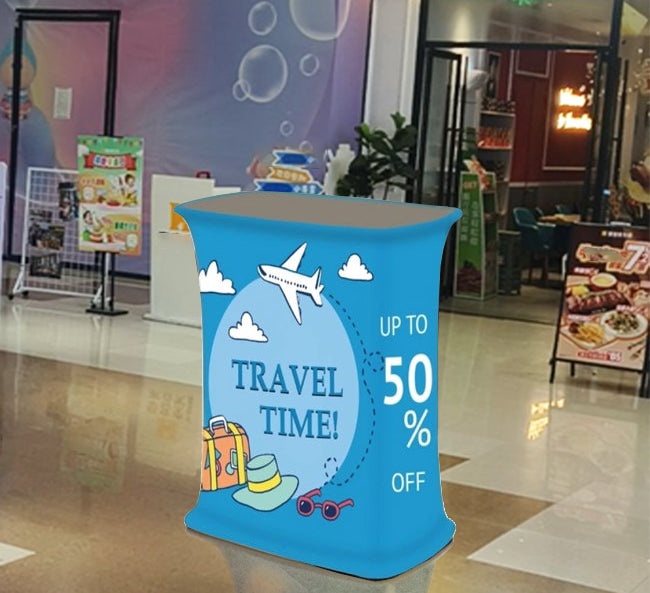 Fabric Pop Up Booth Square