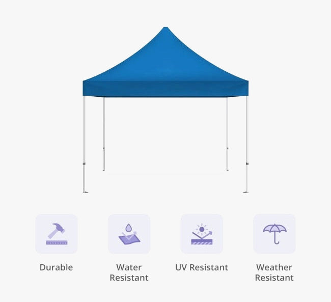 Custom Canopy Tents 4 m x 4 m