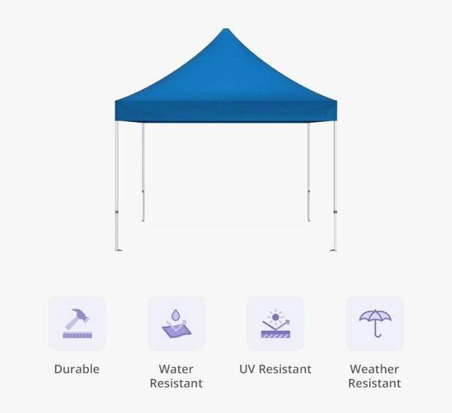 Custom Pop Up Gazebos 3M x 3M