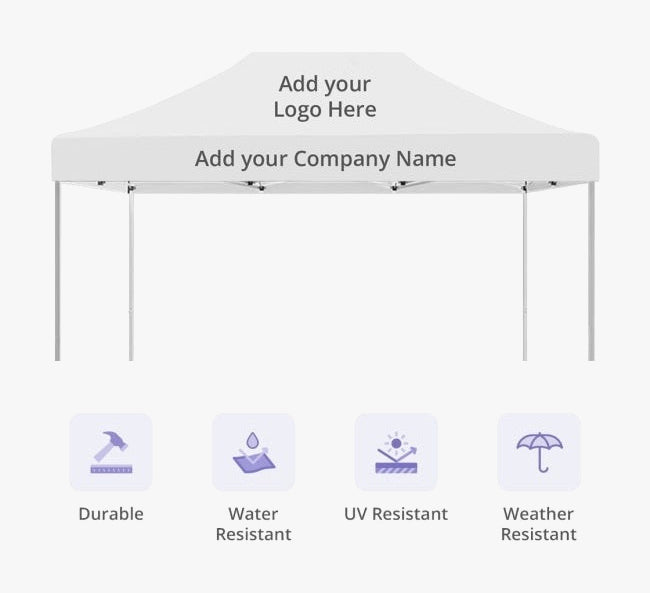 Custom Pop Up Gazebos 4.5M x 3M