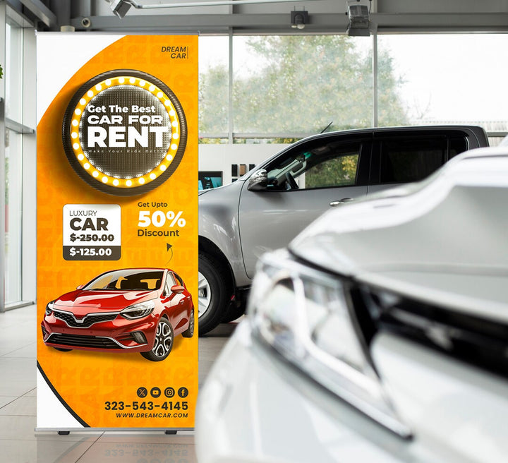 LT Banner Stands 760 mm x 1830 mm