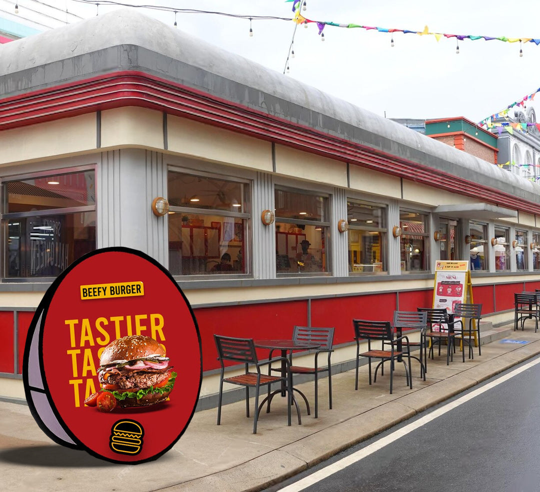 Circle Pop Up Banners