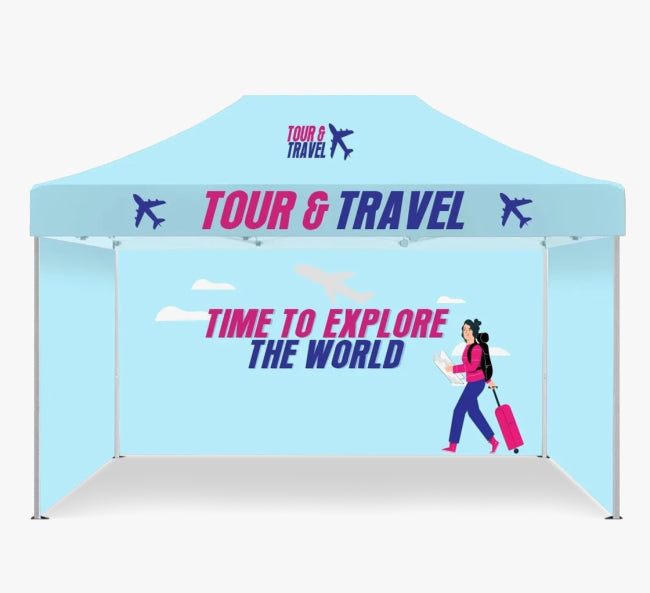 Custom Pop Up Gazebos 4.5M x 3M