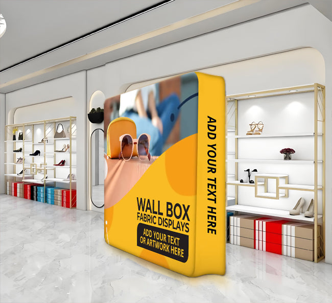 Wall Box Fabric Displays