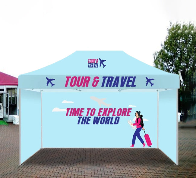 Custom Pop Up Gazebos 4.5M x 3M