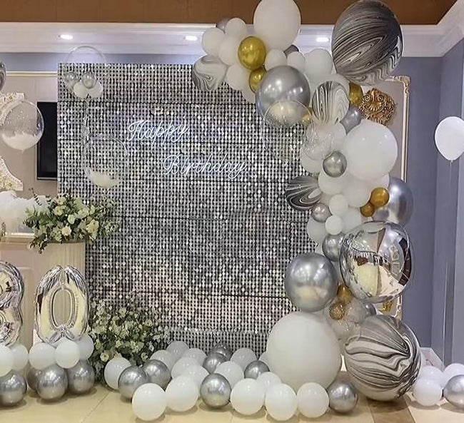 Shimmer Panel Gold-Silver-Rose Gold