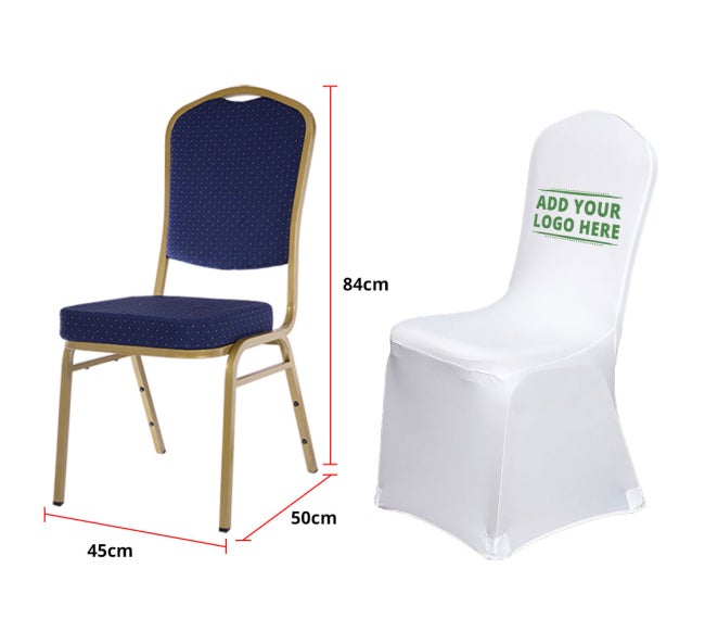 Stretched Banquet Chair Covers
