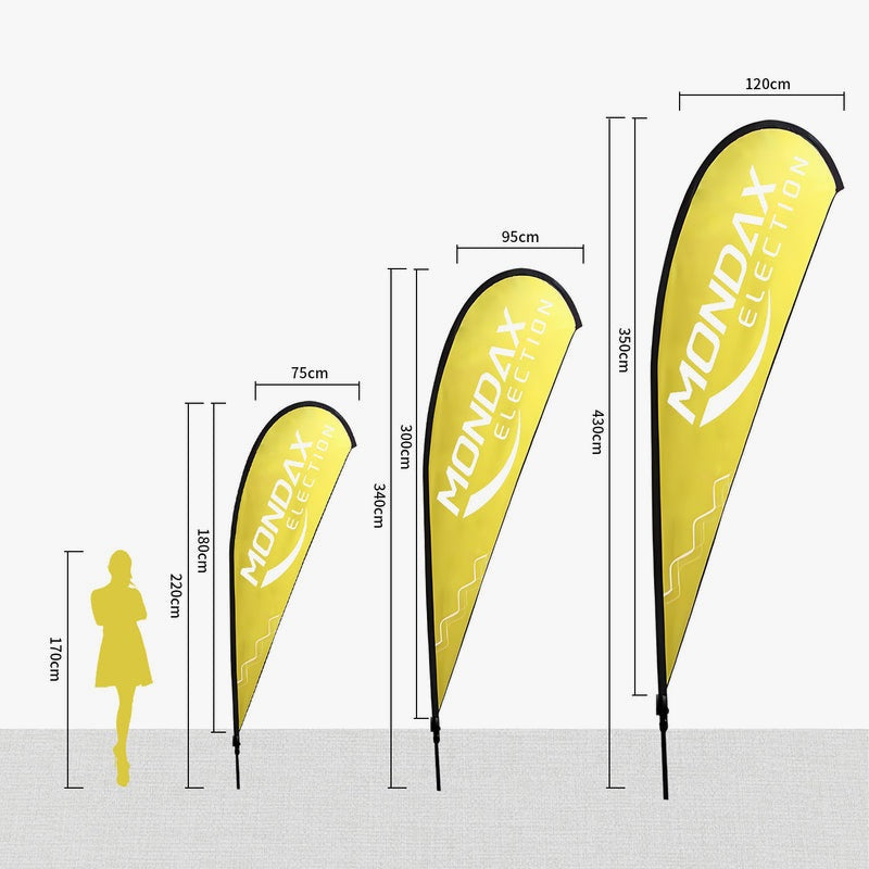 Teardrop Flags