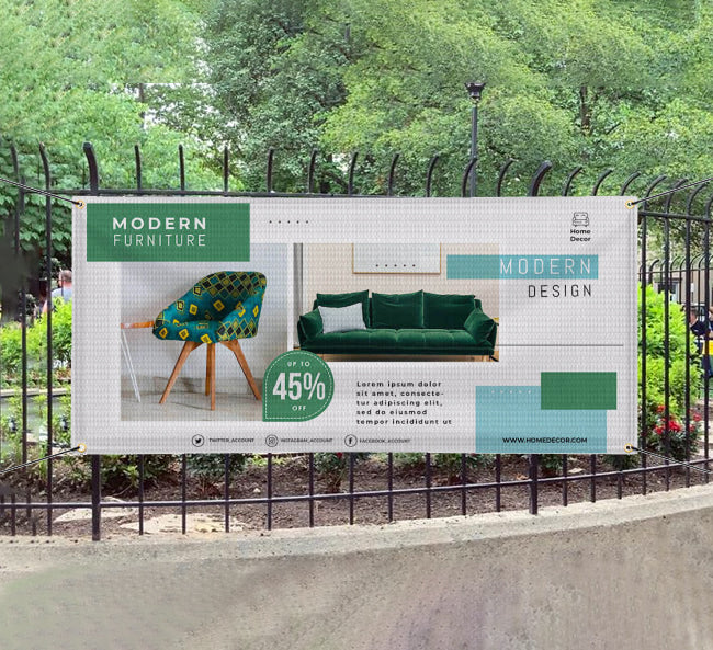 Vinyl Mesh Banners